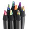 8 Pieces Rainbow Pencils, Jumbo Colored Pencils for Adults, Multicolored Pencils Art Supplies for Drawing, Coloring, Sketching, Christmas Gifts Stocking Stuffers, Pre-sharpened